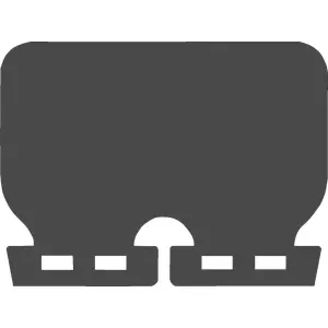Jeu de pétales de roseaux V-Force 4X de remplacement - Noir - 10080364
