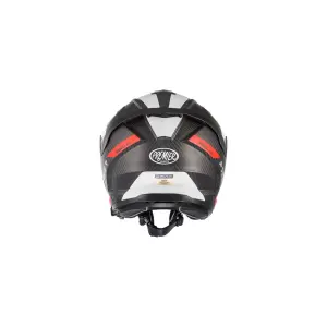 JT5 Carbon MA Helm - Grijs, Rood, Wit - Volwassene - L - 01043447