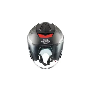 JT5 Carbon MA Helm - Grijs, Rood, Wit - Volwassene - L - 01043447