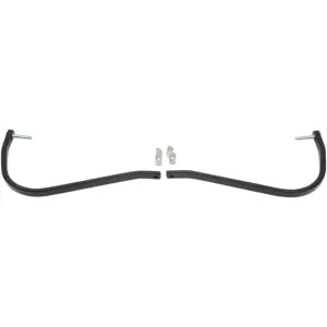 Juego de barras protectoras de manos (Handguard) con sistema de montaje - color: negro - material: aluminio - para manillar: 22 