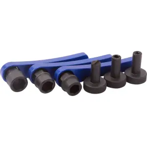 Juego de herramientas para ajustar taqués - Negro, Azul - 38010415