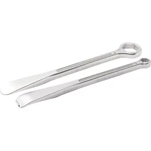 Juego de palancas combo T6 - 24 mm & 10/12 mm - Plateado, Anodizado - 38110142