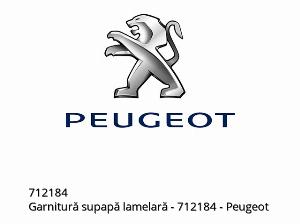 Junta da válvula de palhetas - 712184 - Peugeot