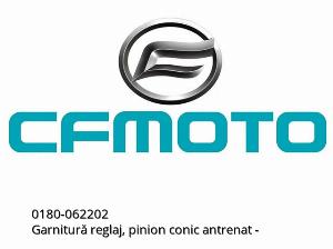 Junta de ajuste, engranaje cónico motriz - 0180-062202 - CFMOTO