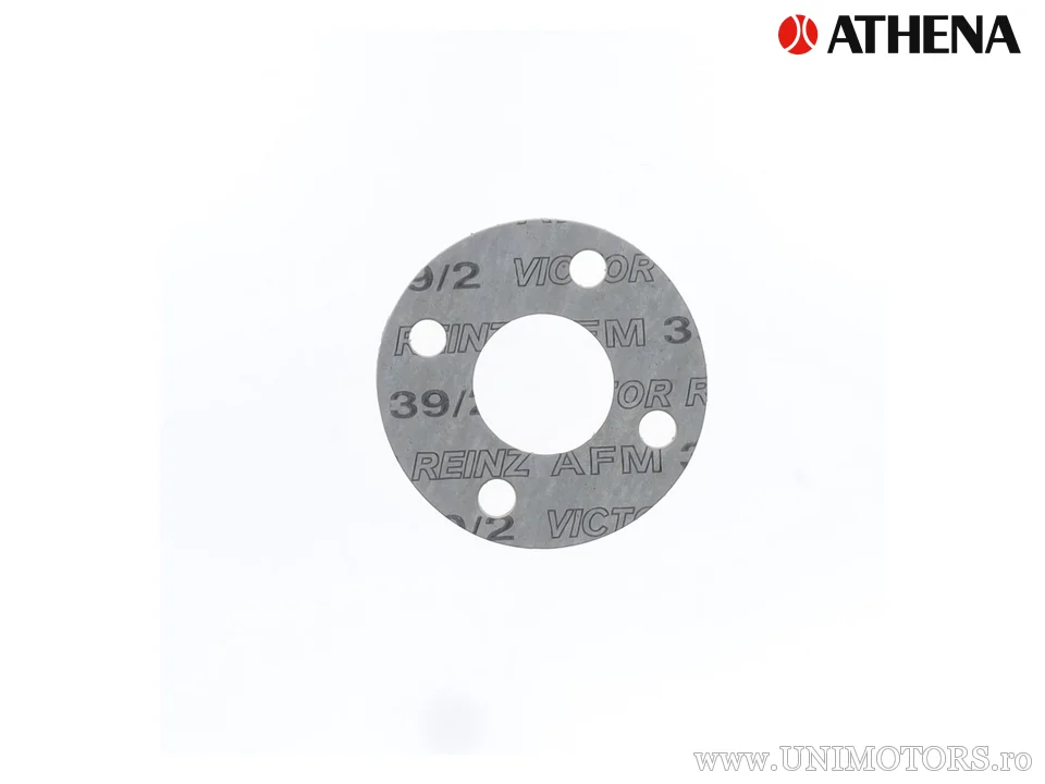 Junta de galería de escape 28.4x67.55x2.9mm - Cagiva C10 125 Flecha / C10R 125 Flecha / C12R 125 Flecha - Athena