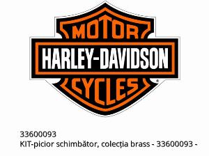 Készlet-váltó tappancs, brass collection - 33600093 - Harley-Davidson