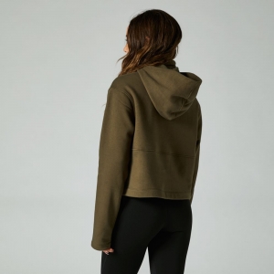 KALIBRIERTER DWR REIßVERSCHLUSS-FLEECE [OLV GRN]: Größe - L