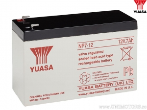 Karbantartásmentes akkumulátor 12V 7Ah - Yuasa