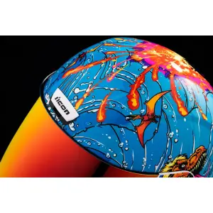 Kask Airform™ Dino Fury - Niebieski - Dorosły - M - 010114791
