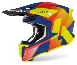 Kask Airoh Twist 2.0 Lift matowy niebieski: Rozmiar - L