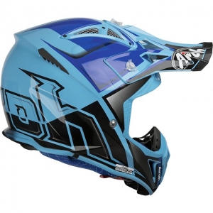 Kask Aviator 2.2 Check błękitny połysk: Rozmiar - XL