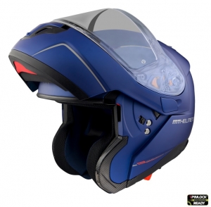 Kask modułowy MT Atom SV A7 niebieski mat Pinlock gotowy