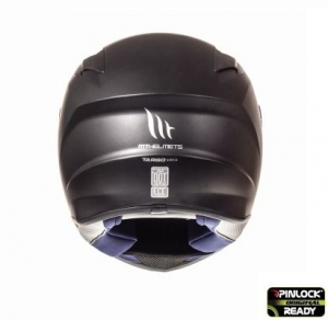 Kask motocyklowy MT Targo solid A1 czarny mat - Czarny mat, S (55/56cm)