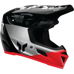 Kask Reflex Sport Strike MIPS® - Czarny, Czerwony - Dorosły - S - 01108782