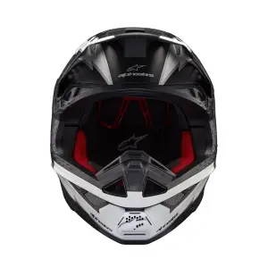 Kask Supertech M10 Ampress - Czarny, Matowy, Biały - Dla dorosłych - S - 01108353