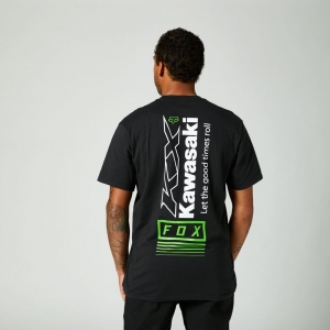 KAWASAKI PREMIUM TEE BLK: Size - L