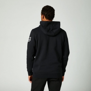 KAWI STRIPES PO FLEECE [BLK/WHT]: Size - L