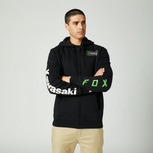 KAWI ZIP FLEECE [BLK]: Taglia - L