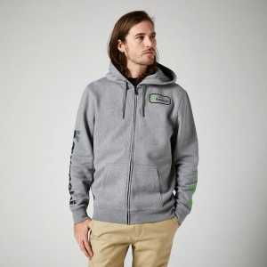 KAWI ZIP FLEECE [HTR GRAPH]: Maat - L