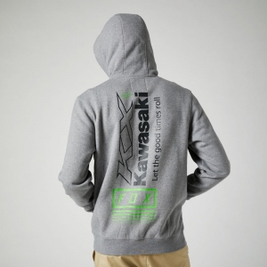 KAWI ZIP FLEECE [HTR GRAPH]: Taglia - L