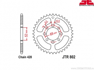 Kettensatz - Kawasaki KM90 A6 ('77) - DID / JT