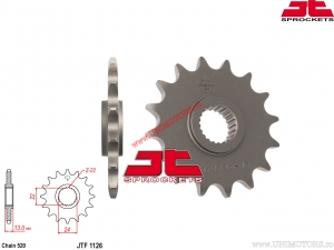Kettingset - Aprilia Moto 6.5 ('95-'99) - DID / JT