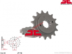 Kettingset - Ducati 888 Strada ('93-'94) - DID / JT