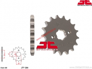 Kettingset - Honda CBR 125 R ('04-'10) - DID / JT