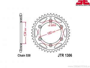 Kettingset - Honda CBR1000 RR-6 7 Fireblade SC57 ('06-'07) - DID / JT