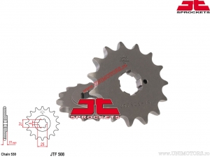 Kettingset - Kawasaki KH400 S3 ('76-'77) / KH400 A3/A4/A5 (USA variant) ('76-'78) - DID / JT