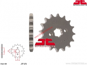 Kettingset - Kawasaki KLX125 DAF DBF DDF D-Tracker ('10-'13) - DID / JT