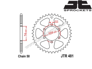 Kettingset Kawasaki Z 650 ('77-'80) - (DID / JT)