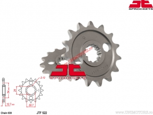 Kettingset - Kawasaki Z1000 H1 - DID / JT