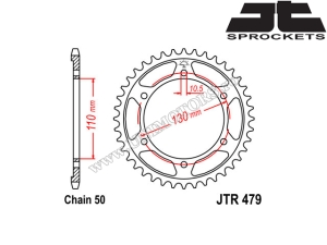 Kettingskit Yamaha XJR 1300 ('04-'06) - (DID / JT)