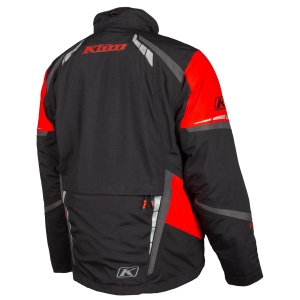 Keweenaw Jacket Black - High Risk Red: Mărime - L