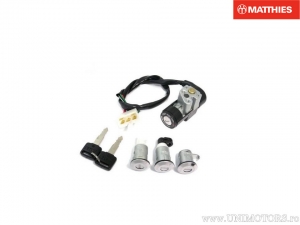 Keyed Hub (4 Key Kit) - Honda SJ 50 Bali ('95-'98) - JM
