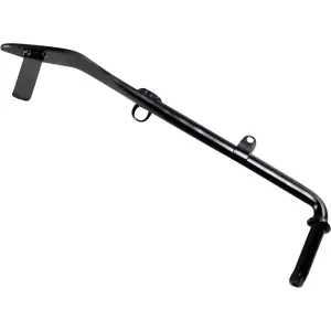 Kickstand - Black, Powder-Coated, Gloss - Extended 25,4 mm (1") - 05100399