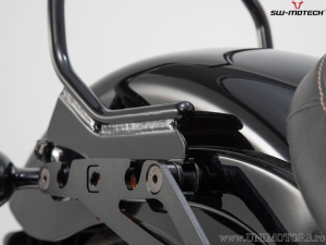 Kit adaptor pentru suport lateral SLH atasat la setul de hardware HoldFast Docking original de la Harley-Davidson - SW-Motech