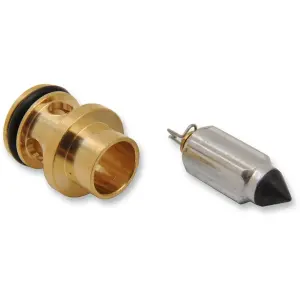 Kit agulha e assento para carburadores Mikuni HSR 42/45 - Prata, Dourado - 10500390