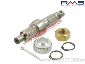 Kit ax roata spate - Gilera / Piaggio 50cc 2T - (RMS)