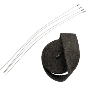 Kit bandă termică evacuare - Negru - 18610669