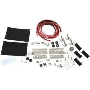 Kit Befestigungselemente für Seitentasche - Schwarz, Silber - 35011152