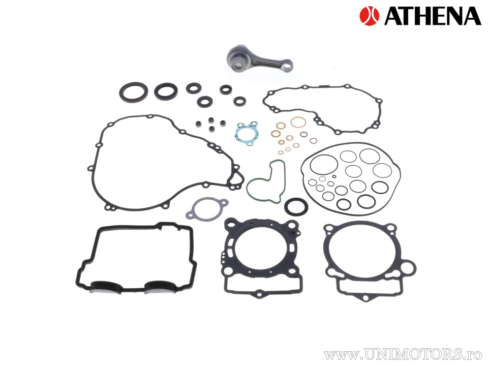 Kit bielă cu kit garnituri motor - Athena