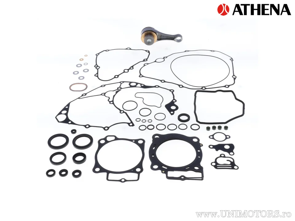 Kit bielă cu kit garnituri motor - Athena