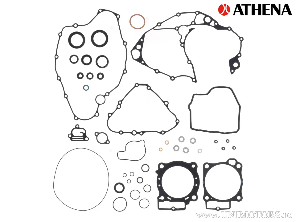 Kit bielă cu kit garnituri motor - Athena