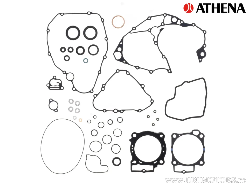 Kit bielă cu kit garnituri motor - Athena