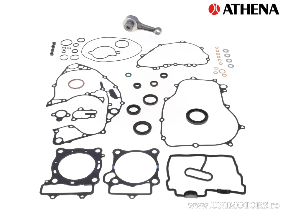 Kit bielă cu kit garnituri motor - Athena