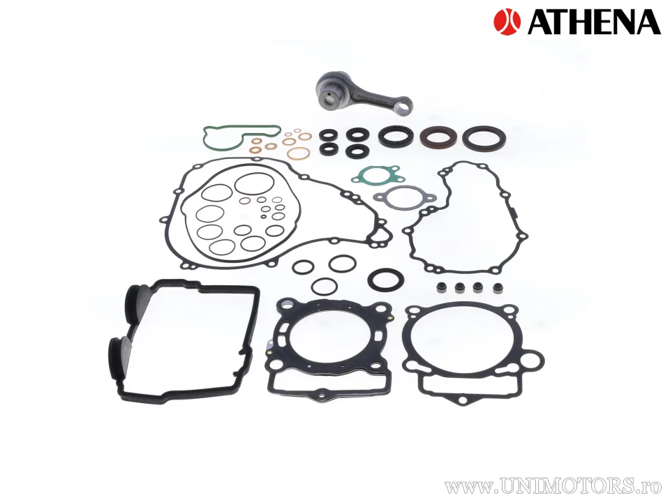 Kit bielă cu kit garnituri motor - Athena