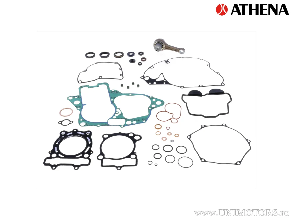 Kit bielă cu kit garnituri motor - Athena
