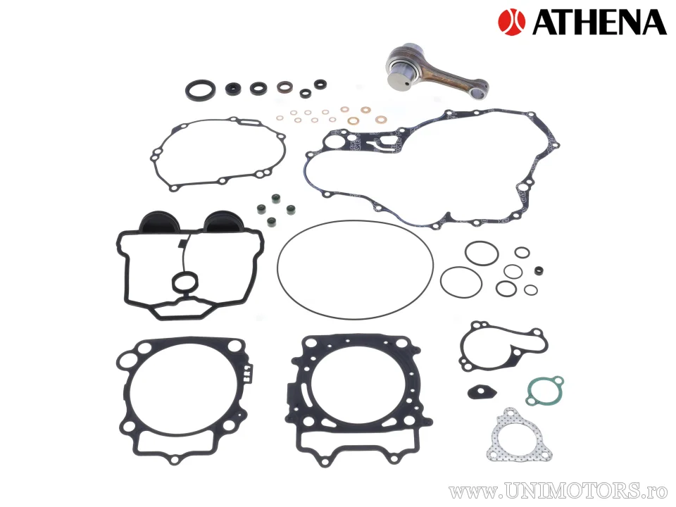 Kit bielă cu kit garnituri motor - Athena